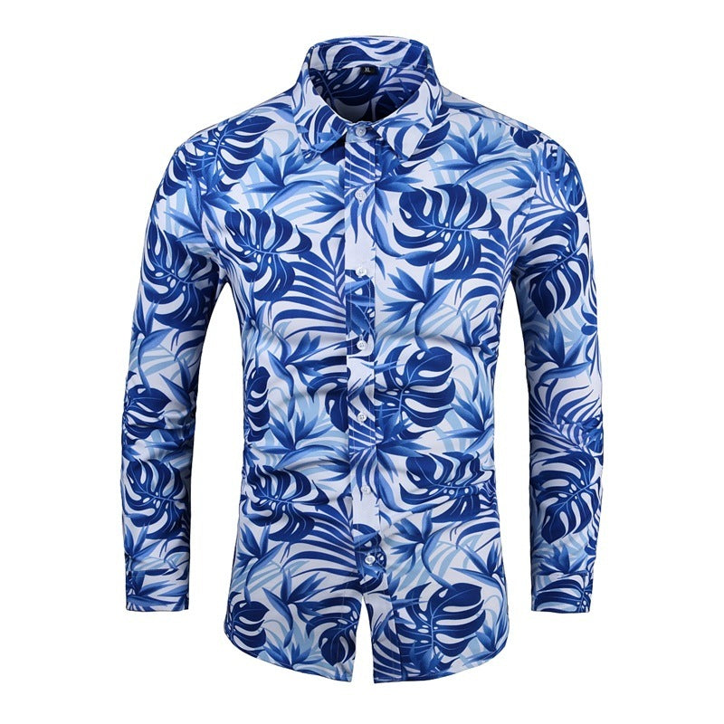 Men's Loose Printed Fashion Shirt